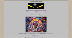 Desktop Screenshot of kansaspinball.com